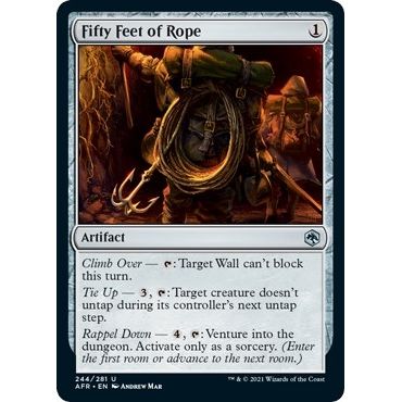 Image for Fifty Feet of Rope (244) (AFR) - Magic: The Gathering