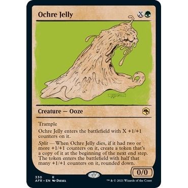 Image for Ochre Jelly (Showcase) (330) (AFR) - Magic: The Gathering