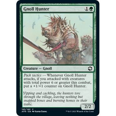 Image for Gnoll Hunter (185) (AFR) - Magic: The Gathering