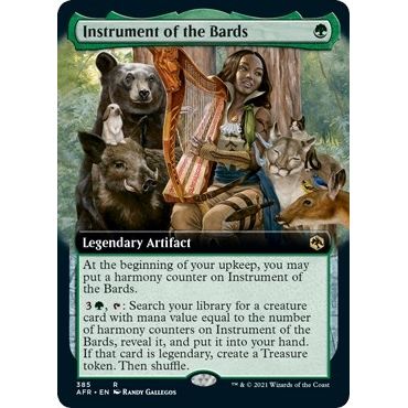 Image for Instrument of the Bards (Extended Art) (385) (AFR) - Magic: The Gathering