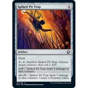 Image for Spiked Pit Trap (251) (AFR) - Magic: The Gathering