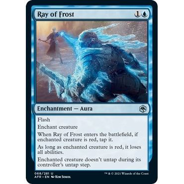 Image for Ray of Frost (68) (AFR) - Magic: The Gathering