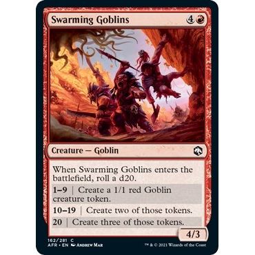 Image for Swarming Goblins (162) (AFR) - Magic: The Gathering