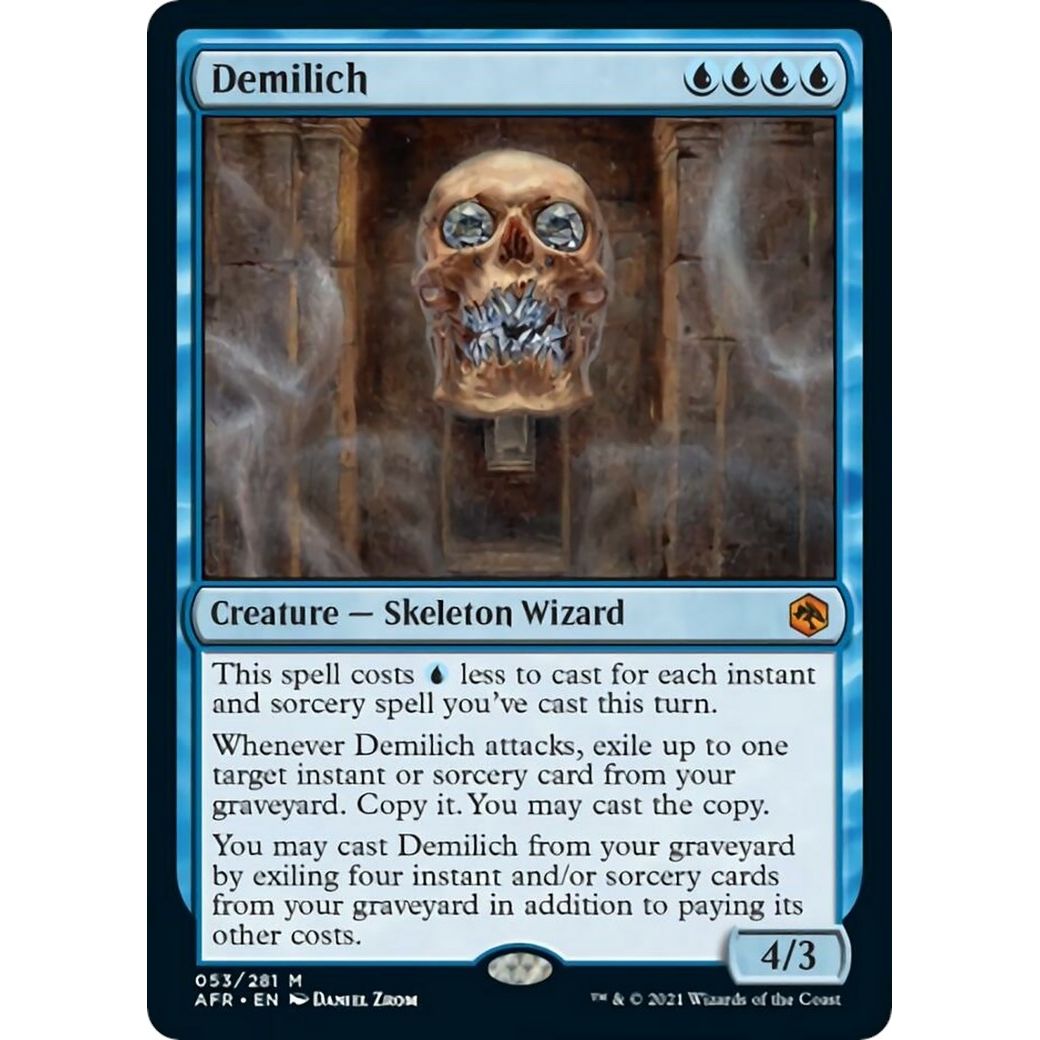 Image for Demilich (53) (AFR) - Magic: The Gathering