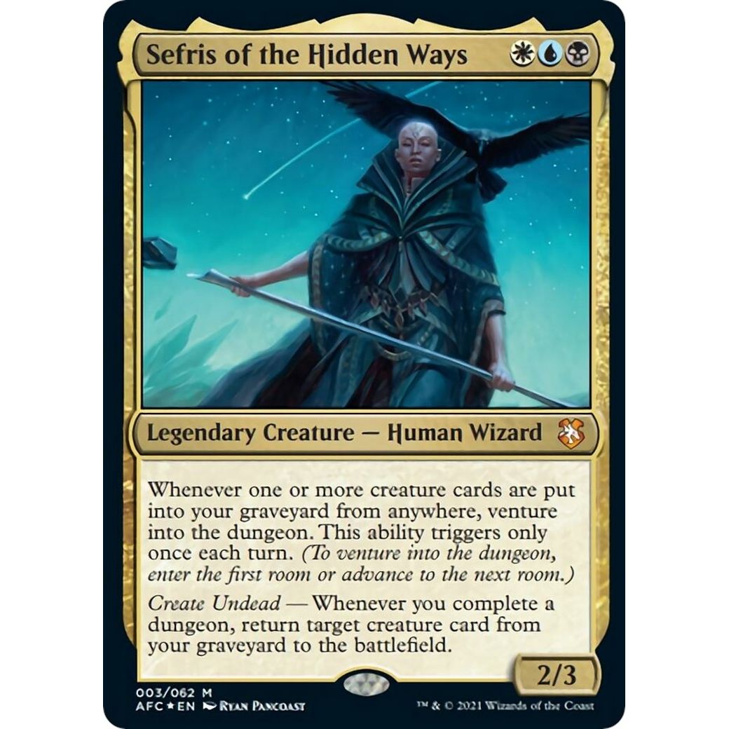 Image for Sefris of the Hidden Ways (3) (AFC) - Magic: The Gathering