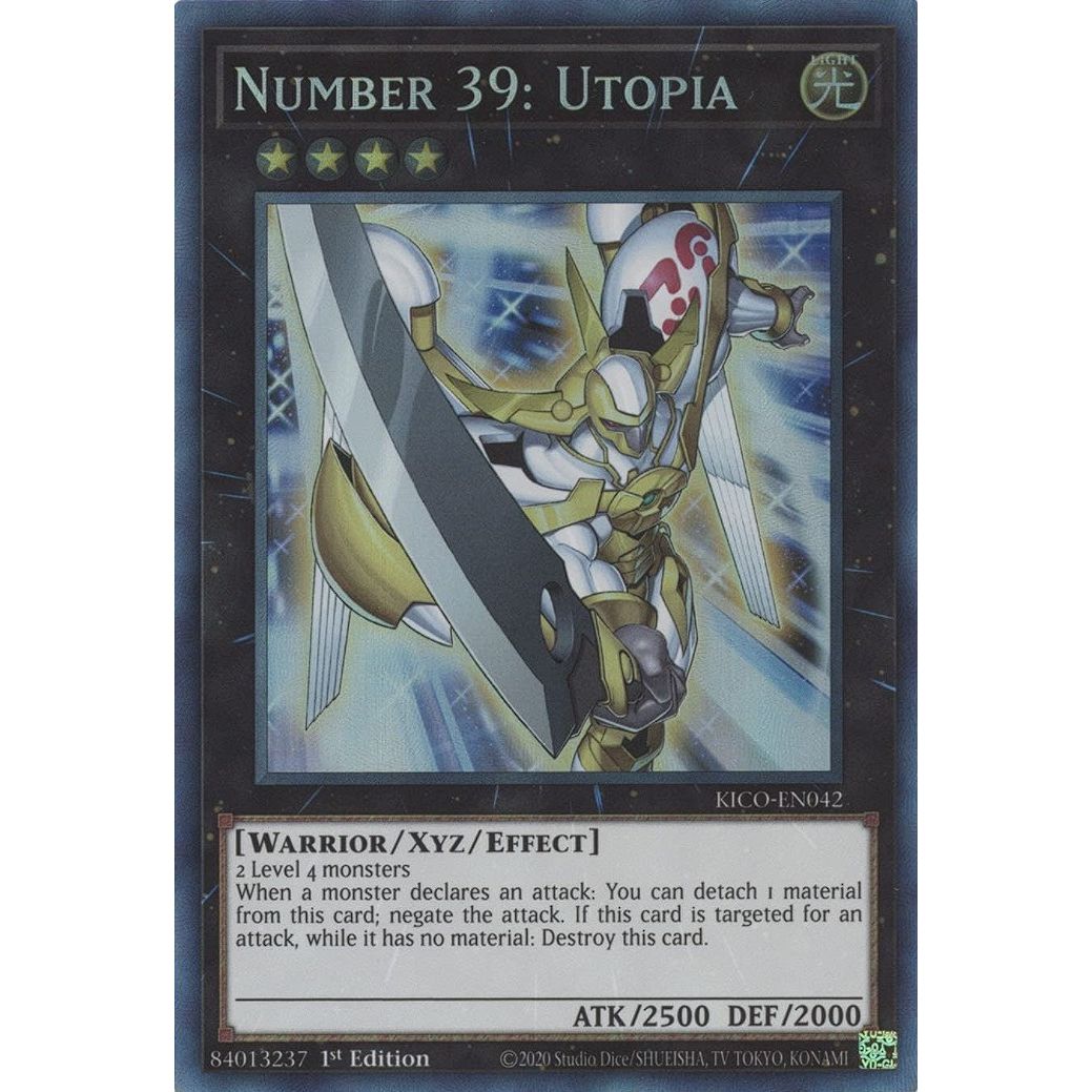 Image for Number 39: Utopia (CR) (KICO-EN042) (KICO) - YuGiOh