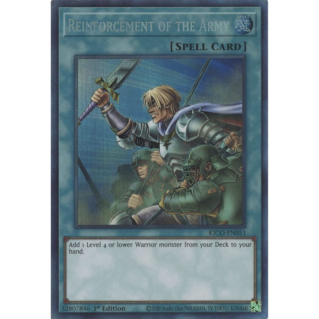 Image for Reinforcement of the Army (CR) (KICO-EN051) (KICO) - YuGiOh