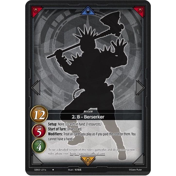 Image for 2. B - Berserker (A) (GB02-L01a) (GB02) - Gate Ruler