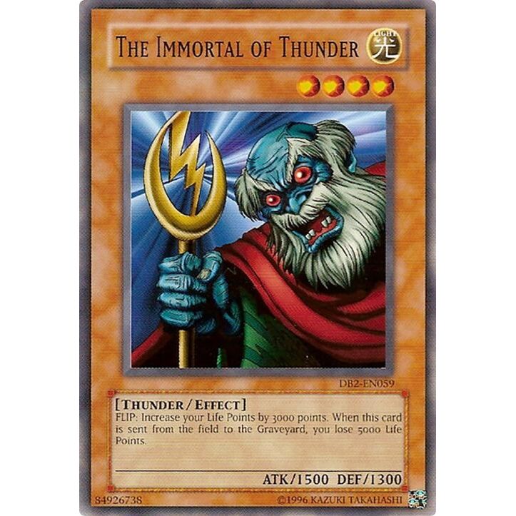 Image for The Immortal of Thunder (DB2-EN059) (DB2) - YuGiOh