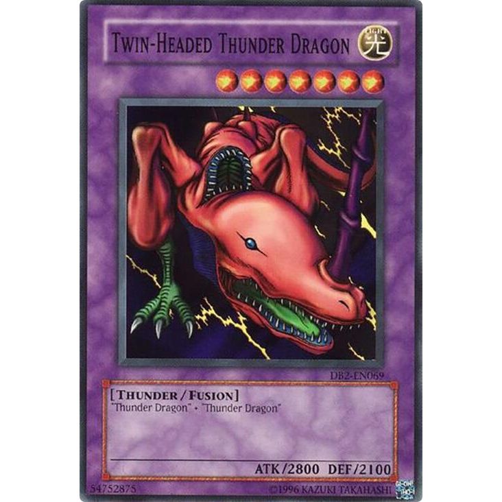 Image for Twin-Headed Thunder Dragon (DB2-EN069) (DB2) - YuGiOh