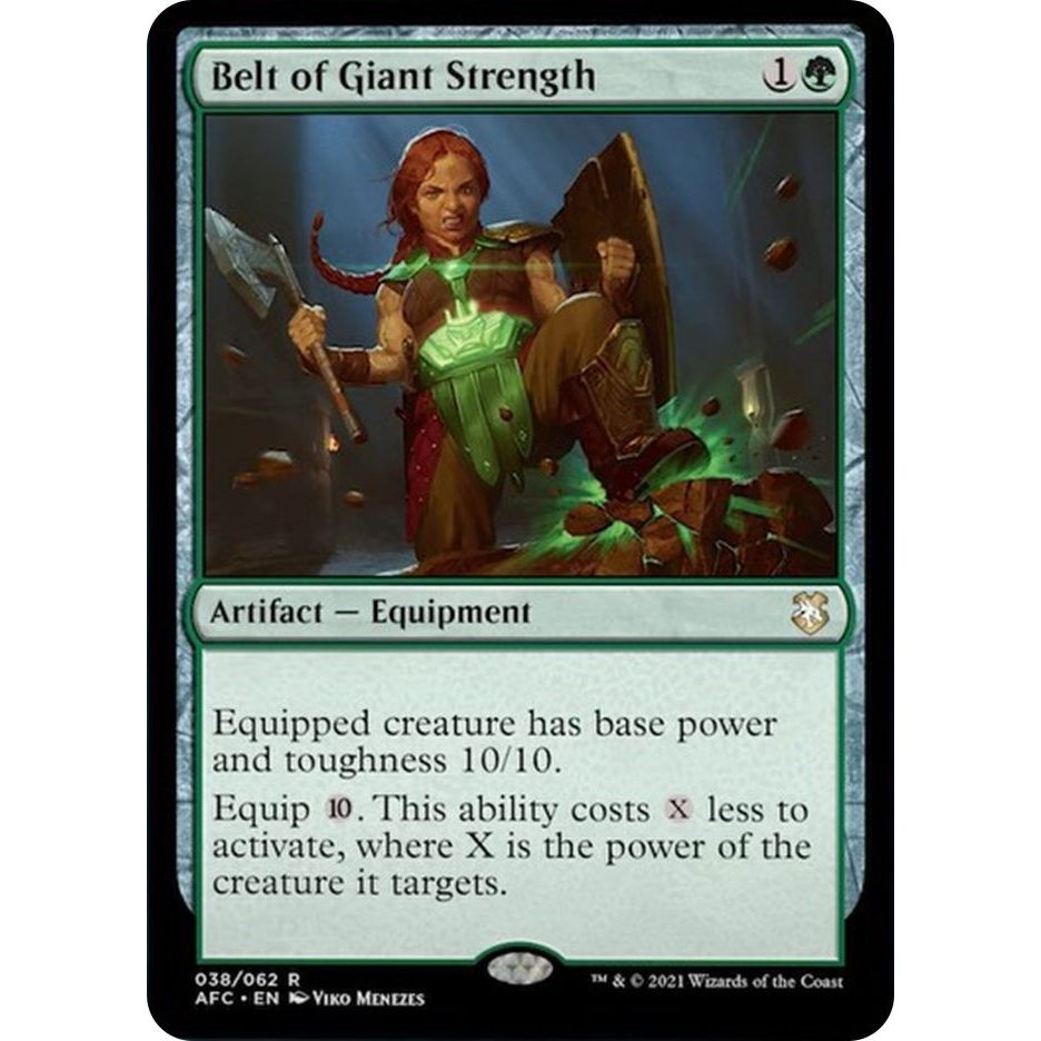 Image for Belt of Giant Strength (38) (AFC) - Magic: The Gathering