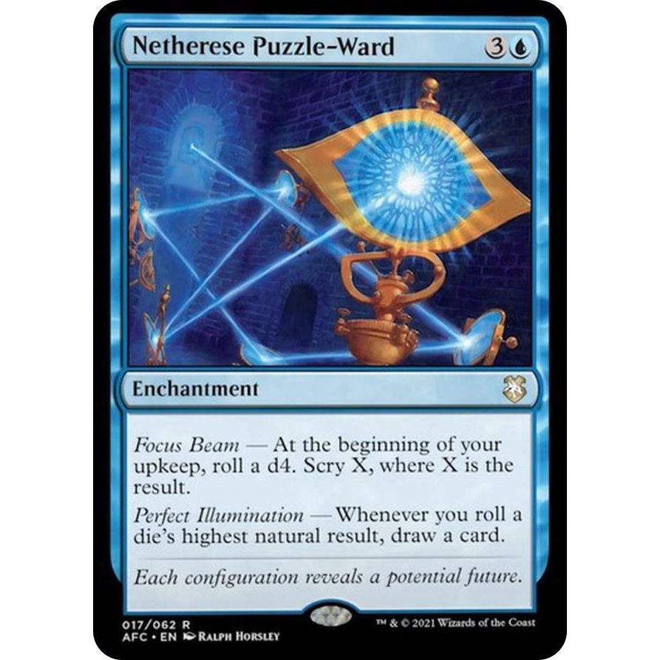 Image for Netherese Puzzle-Ward (17) (AFC) - Magic: The Gathering
