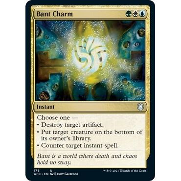 Image for Bant Charm (178) (AFC) - Magic: The Gathering