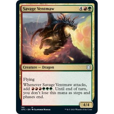 Image for Savage Ventmaw (191) (AFC) - Magic: The Gathering