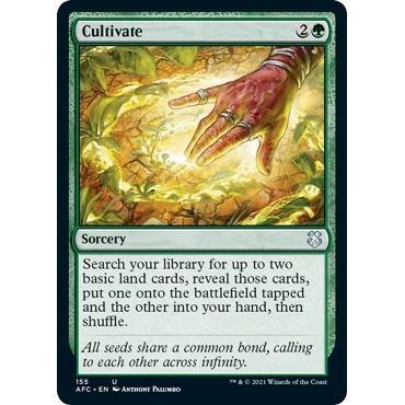 Image for Cultivate (155) (AFC) - Magic: The Gathering