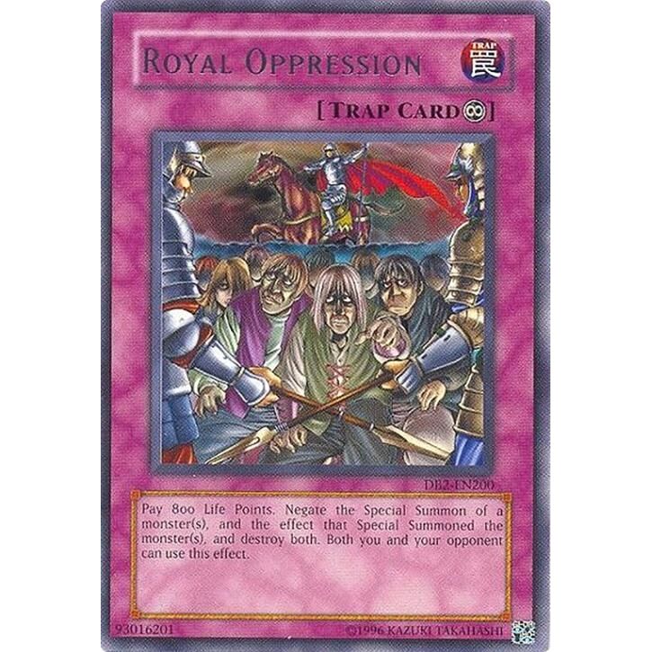Image for Royal Oppression (DB2-EN200) (DB2) - YuGiOh