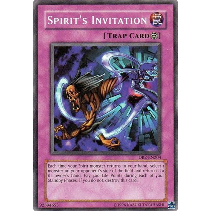 Image for Spirit's Invitation (DB2-EN204) (DB2) - YuGiOh