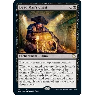 Image for Dead Man's Chest (97) (AFC) - Magic: The Gathering