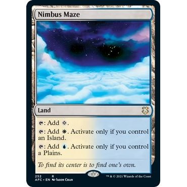 Image for Nimbus Maze (252) (AFC) - Magic: The Gathering