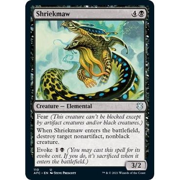 Image for Shriekmaw (110) (AFC) - Magic: The Gathering