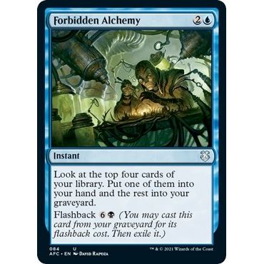 Image for Forbidden Alchemy (84) (AFC) - Magic: The Gathering