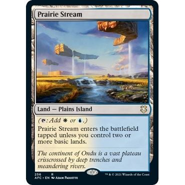 Image for Prairie Stream (256) (AFC) - Magic: The Gathering