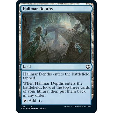 Image for Halimar Depths (244) (AFC) - Magic: The Gathering