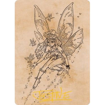 Image for Pixie Guide (Showcase) Art Card (Gold-Stamped Signature) (78) (ASAFR) - Magic: The Gathering