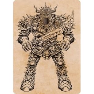 Image for Iron Golem (Showcase) Art Card (80) (ASAFR) - Magic: The Gathering