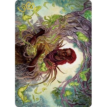 Image for Circle of Dreams Druid Art Card (Gold-Stamped Signature) (66) (ASAFR) - Magic: The Gathering