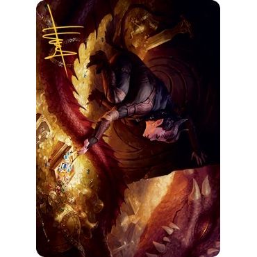 Image for Hoard Robber Art Card (Gold-Stamped Signature) (41) (ASAFR) - Magic: The Gathering