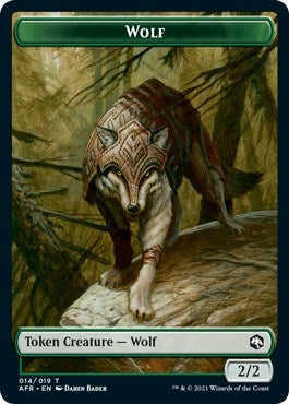 Image for Wolf Token (14) - Magic: The Gathering
