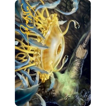Image for Flumph Art Card (Gold-Stamped Signature) (12) (ASAFR) - Magic: The Gathering
