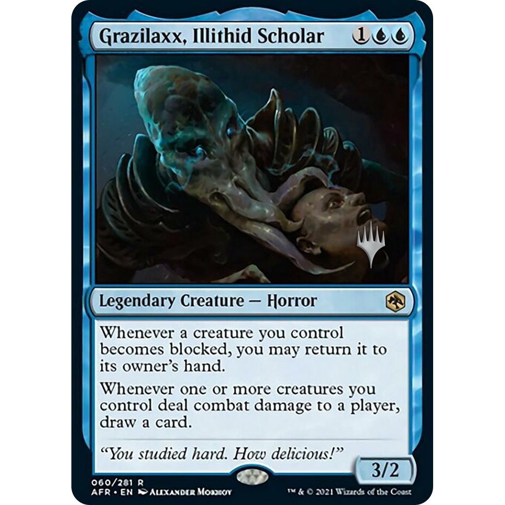 Image for Grazilaxx, Illithid Scholar (60) (PPAFR) - Magic: The Gathering