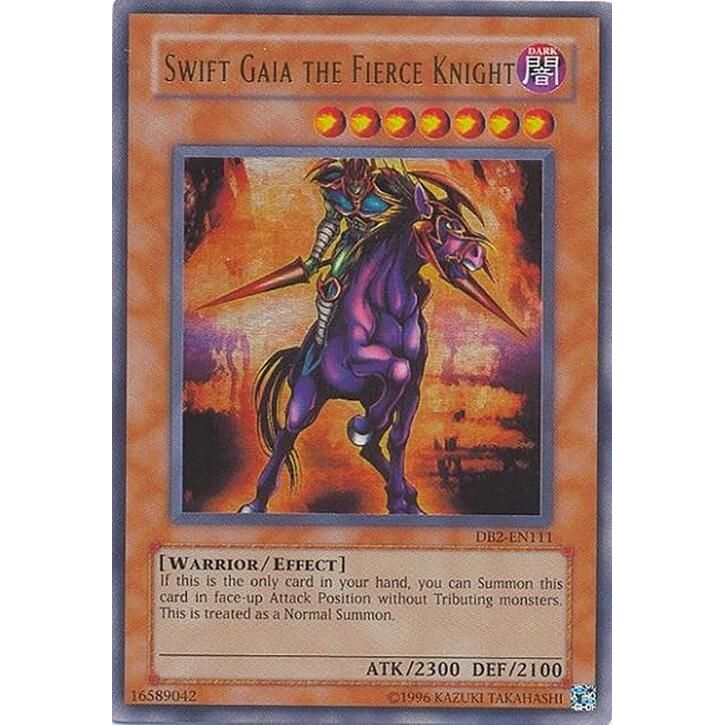 Image for Swift Gaia the Fierce Knight (DB2-EN111) (DB2) - YuGiOh