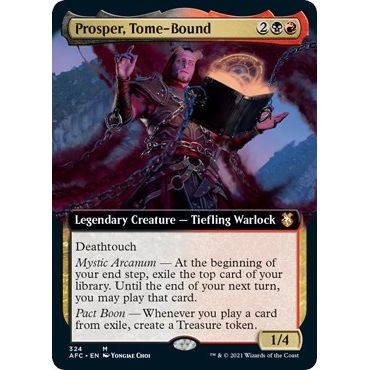 Image for Prosper, Tome-Bound (Extended Art) (324) (AFC) - Magic: The Gathering