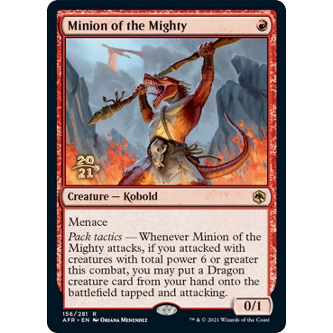 Image for Minion of the Mighty (156) (PRE) - Magic: The Gathering