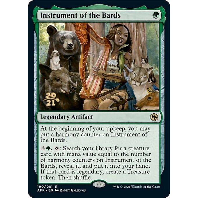 Image for Instrument of the Bards (190) (PRE) - Magic: The Gathering