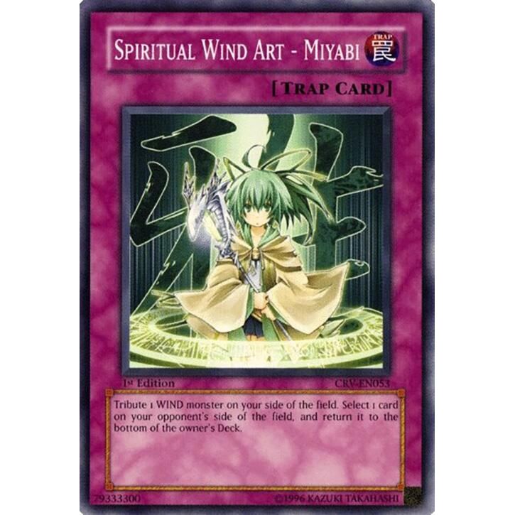 Image for Spiritual Wind Art - Miyabi (CRV-EN053) (CRV) - YuGiOh
