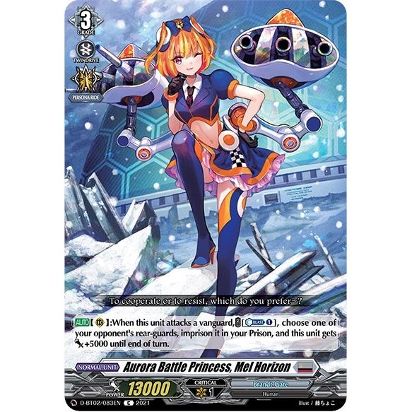 Image for Aurora Battle Princess, Mel Horizon (D-BT02/083EN) (D-BT02) - Cardfight Vanguard