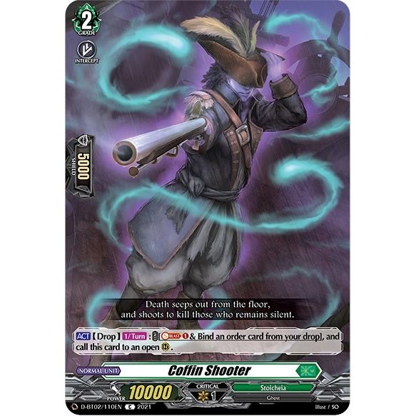 Image for Coffin Shooter (D-BT02/110EN) (D-BT02) - Cardfight Vanguard