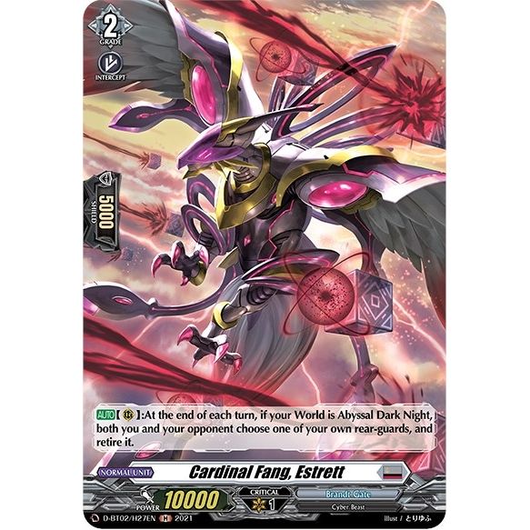 Image for Cardinal Fang, Estrett (Holo) (D-BT02/H27EN) (D-BT02) - Cardfight Vanguard