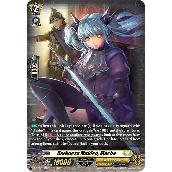 Image for Darkness Maiden, Macha (Holo) (D-BT02/H32EN) (D-BT02) - Cardfight Vanguard