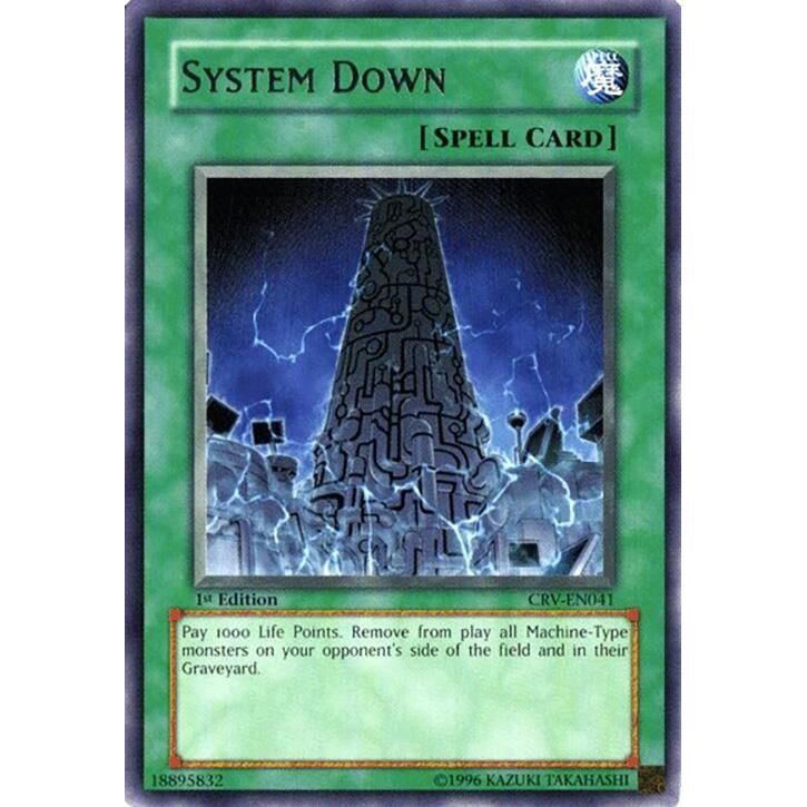 Image for System Down (CRV-EN041) (CRV) - YuGiOh