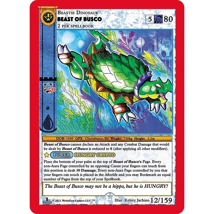 Image for Beast Of Busco (12) (CNFE) - MetaZoo