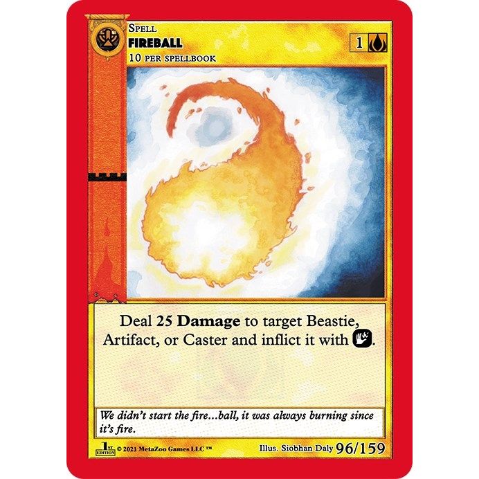 Image for Fireball (96) (CNFE) - MetaZoo