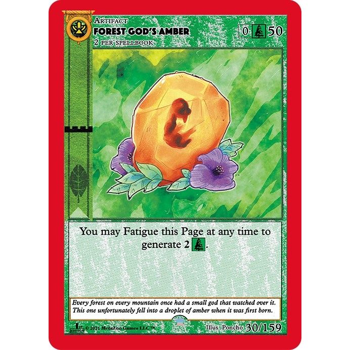 Image for Forest God's Amber (30) (CNFE) - MetaZoo