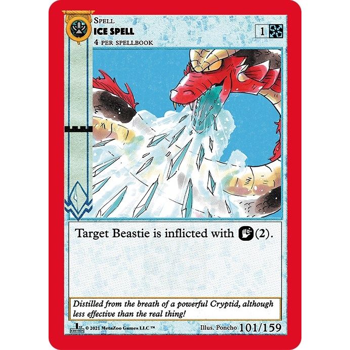 Image for Ice Spell (101) (CNFE) - MetaZoo