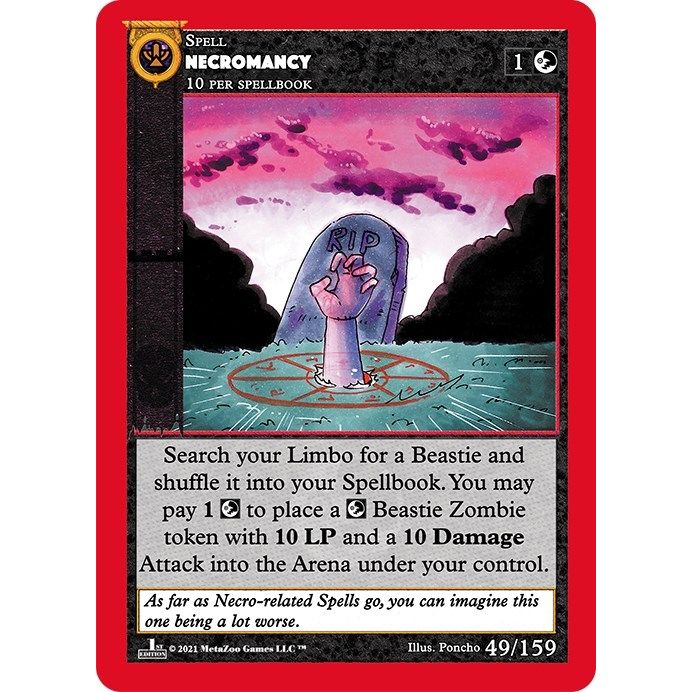 Image for Necromancy (49) (CNFE) - MetaZoo