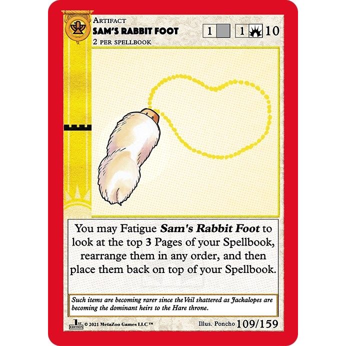 Image for Sam's Rabbit Foot (109) (CNFE) - MetaZoo